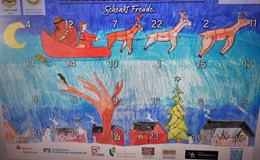 Das Kalenderblatt wurde gemalt von