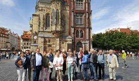 Unsere Gruppe vor dem Rathaus